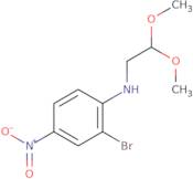 2-Bromo-N-(2,2-dimethoxyethyl)-4-nitroaniline