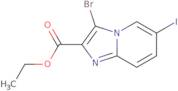 Ethyl 3-bromo-6-iodoimidazo[1,2-a]pyridine-2-carboxylate