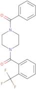 1-Benzoyl-4-[2-(trifluoromethyl)benzoyl]piperazine
