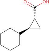 rac-(1R,2S)-2-Cyclohexylcyclopropane-1-carboxylic acid