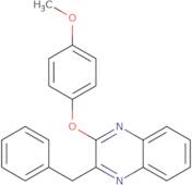 2-Benzyl-3-(4-methoxyphenoxy)quinoxaline