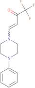 1,1,1-Trifluoro-4-(4-phenylpiperazin-1-yl)but-3-en-2-one