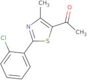 1-[2-(2-Chlorophenyl)-4-methyl-1,3-thiazol-5-yl]ethanone