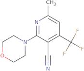 6-Methyl-2-(morpholin-4-yl)-4-(trifluoromethyl)pyridine-3-carbonitrile