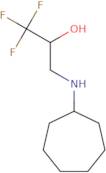 3-(Cycloheptylamino)-1,1,1-trifluoropropan-2-ol