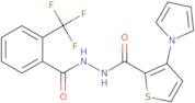 3-(1H-Pyrrol-1-yl)-N'-[2-(trifluoromethyl)benzoyl]-2-thiophenecarbohydrazide