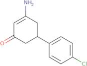 3-Amino-5-(4-chlorophenyl)cyclohex-2-en-1-one