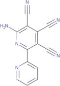 2-Amino-3,4,5-tricyano-6-(2-pyridyl)pyridine