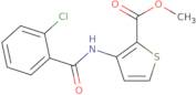 Methyl 3-(2-chlorobenzamido)thiophene-2-carboxylate