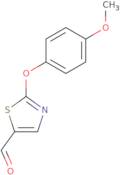 2-(4-Methoxyphenoxy)-1,3-thiazole-5-carboxaldehyde