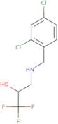 3-[(2,4-Dichlorobenzyl)amino]-1,1,1-trifluoro-2-propanol