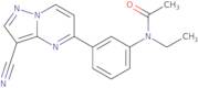 N-(3-(3-Cyanopyrazolo[1,5-α]pyrimidin-5-yl)phenyl)-N-ethylacetamide