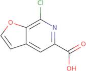 7-chlorofuro[2,3-c]pyridine-5-carboxylic acid