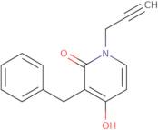 3-Benzyl-4-hydroxy-1-(prop-2-yn-1-yl)-1,2-dihydropyridin-2-one