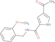 4-Acetyl-N-[(2-methoxyphenyl)methyl]-1H-pyrrole-2-carboxamide