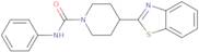 4-(1,3-Benzothiazol-2-yl)-N-phenylpiperidine-1-carboxamide