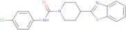 4-(1,3-Benzothiazol-2-yl)-N-(4-chlorophenyl)tetrahydro-1(2H)-pyridinecarboxamide