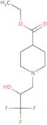 Ethyl 1-(3,3,3-trifluoro-2-hydroxypropyl)piperidine-4-carboxylate