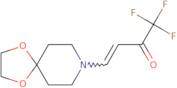 (3E)-4-{1,4-Dioxa-8-azaspiro[4.5]decan-8-yl}-1,1,1-trifluorobut-3-en-2-one