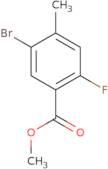 Methyl 5-bromo-2-fluoro-4-methylbenzoate