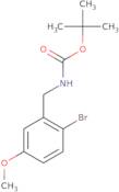 tert-Butyl N-[(2-bromo-5-methoxyphenyl)methyl]carbamate