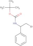 tert-Butyl N-(2-bromo-1-phenylethyl)carbamate