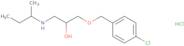 1-(Sec-butylamino)-3-[(4-chlorobenzyl)oxy]propan-2-ol