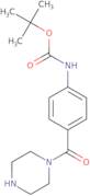 [4-(Piperazine-1-carbonyl)-phenyl]-carbamic acid tert-butyl ester