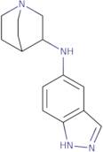 N-{1-Azabicyclo[2.2.2]octan-3-yl}-1H-indazol-5-amine