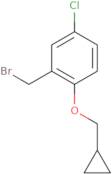 2-(Bromomethyl)-4-chloro-1-(cyclopropylmethoxy)benzene