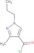 3-Methyl-1-propyl-1H-pyrazole-4-carbonyl chloride