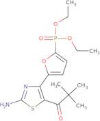 Diethyl 5-(2-amino-5-t-butylcarbonylthiazol-4-yl)furan-2-phosphonate