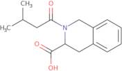 2-(3-Methylbutanoyl)-1,2,3,4-tetrahydroisoquinoline-3-carboxylic acid
