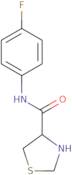 N-(4-Fluorophenyl)-1,3-thiazolidine-4-carboxamide