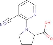 1-(3-Cyanopyridin-2-yl)pyrrolidine-2-carboxylic acid