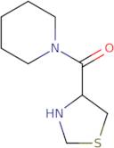 1-(1,3-Thiazolidine-4-carbonyl)piperidine