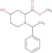 Methyl (2S,4R)-4-hydroxy-1-[(1R)-1-phenylethyl]piperidine-2-carboxylate