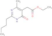 Ethyl 2-(2-butyl-4-hydroxy-6-methylpyrimidin-5-yl)acetate