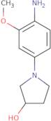 1-(4-Amino-3-methoxyphenyl)-3-pyrrolidinol