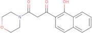 1-(1-Hydroxynaphth-2-yl)-3-(morpholin-4-yl)propan-1,3-dione