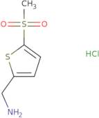 (5-Methanesulfonylthiophen-2-yl)methanamine hydrochloride