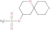 1-Oxa-9-thiaspiro[5.5]undecan-4-yl methanesulfonate