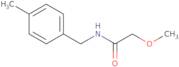 2-Methoxy-N-[(4-methylphenyl)methyl]acetamide