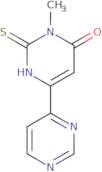 2-Mercapto-3-methyl-6-(pyrimidin-4-yl)-3H-pyrimidin-4-one