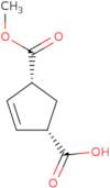 rac-(1R,4S)-4-(Methoxycarbonyl)cyclopent-2-ene-1-carboxylic acid