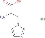 (2R)-2-Amino-3-(1H-1,2,3-triazol-1-yl)propanoic acid hydrochloride