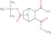 rac-(1R,2S,3R,4S)-7-[(tert-Butoxy)carbonyl]-3-(methoxycarbonyl)-7-azabicyclo[2.2.1]heptane-2-carbo…