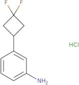 3-(3,3-Difluorocyclobutyl)aniline hydrochloride