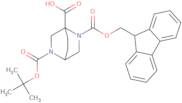 5-[(tert-Butoxy)carbonyl]-2-{[(9H-fluoren-9-yl)methoxy]carbonyl}-2,5-diazabicyclo[2.2.2]octane-1...