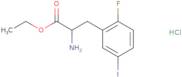 Ethyl 2-amino-3-(2-fluoro-5-iodophenyl)propanoate hydrochloride